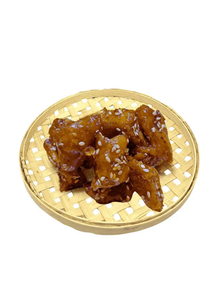 白芝麻齋雞粒
